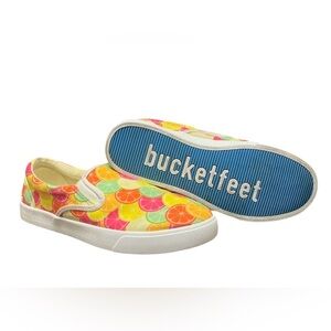 Bucket Feet Citrus Slip-On Shoes - Multicolor